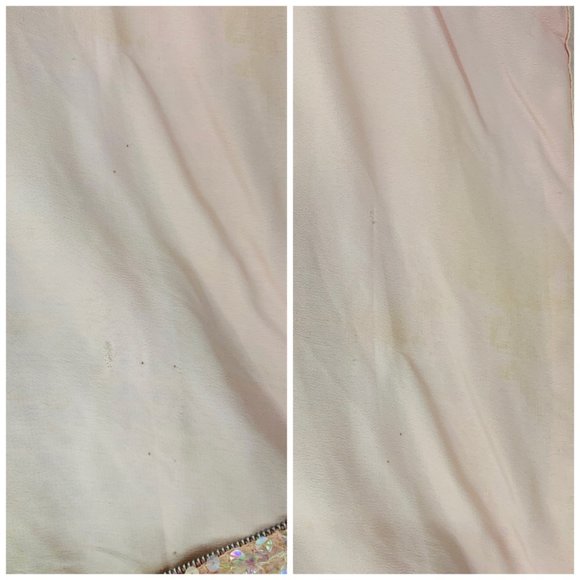 Vintage 50s Pink Sequin Sleeveless Top Glamorous Evening Tank B 36" - Picture 8 of 10